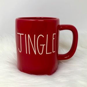 Rae Dunn JINGLE Holiday Christmas Mug